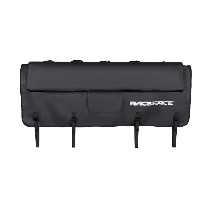 Race Face Stash Tailgate Pad, Mid-Size Truck, Black