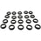 RockShox Dust Wiper Kit - 38mm Black, Includes Flangeless Dust Wipers, (QTY 20) - ZEB 2021