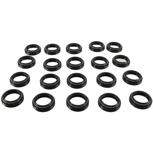 RockShox Dust Wiper Kit - 38mm Black, Includes Flangeless Dust Wipers, (QTY 20) - ZEB 2021