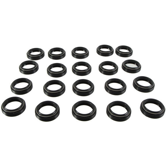RockShox Dust Wiper Kit - 38mm Black, Includes Flangeless Dust Wipers, (QTY 20) - ZEB 2021