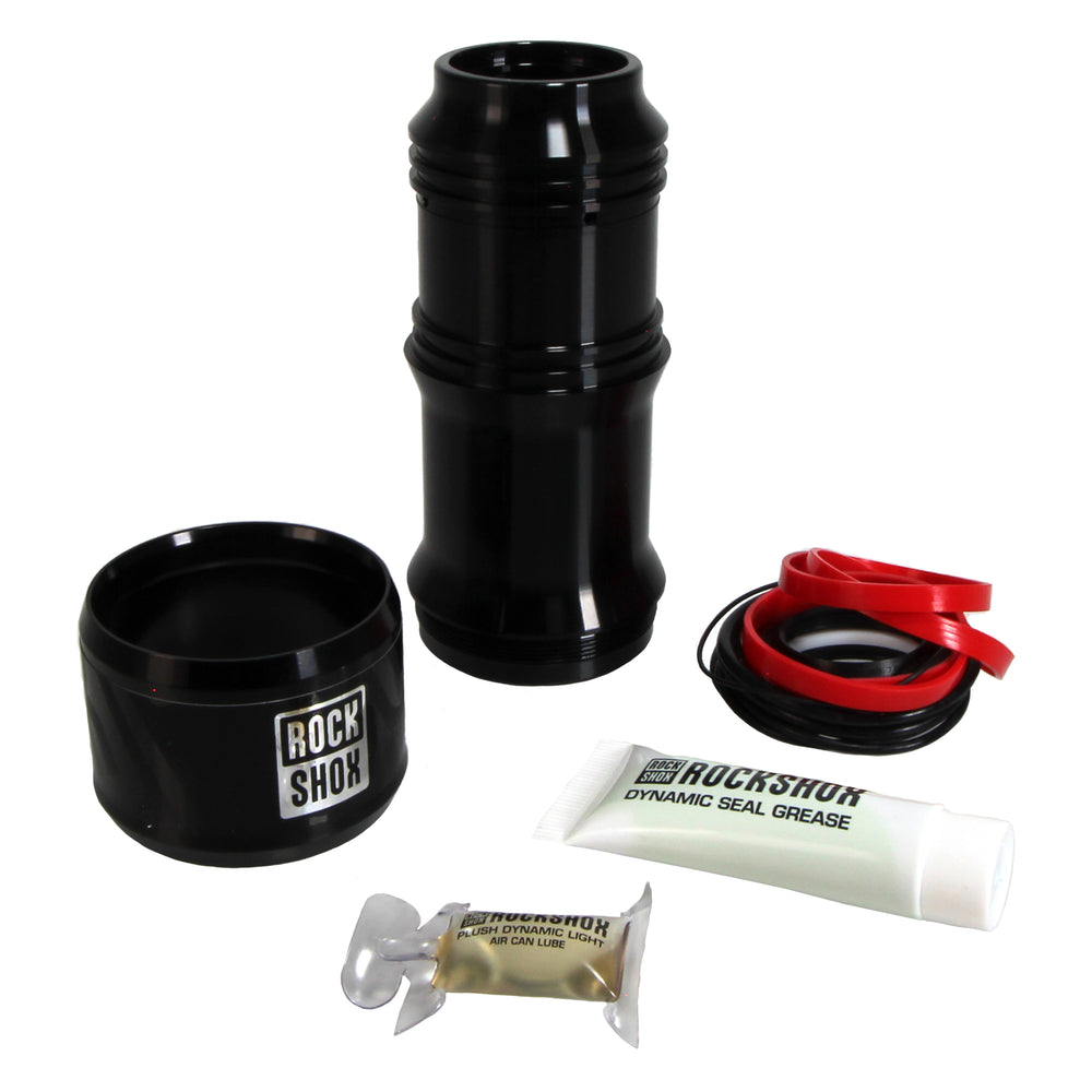 RockShox MegNeg Air Can Upgrade Kit for Deluxe and Super Deluxe Rear Shocks, 205/230 x 57.5-65mm, Black