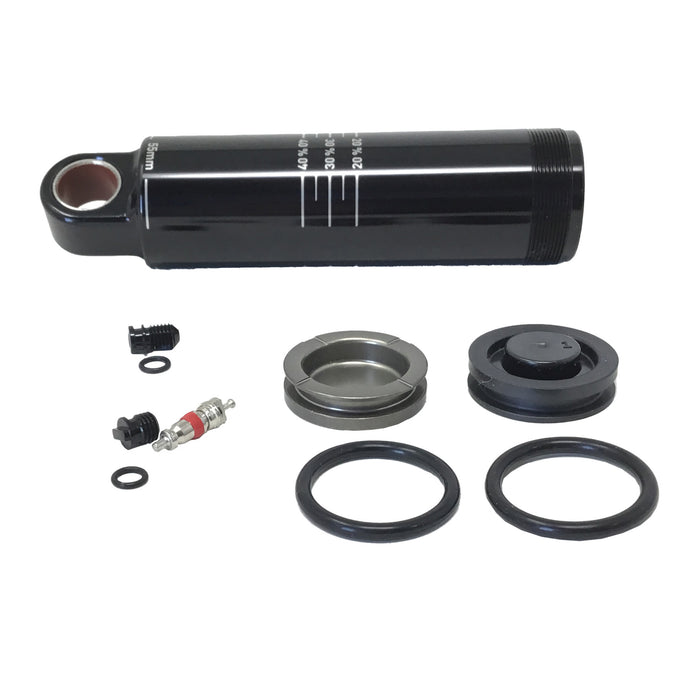 RockShox Damper Body/IFP - Standard Eyelet, 55mm stroke, Deluxe (A1), Super Deluxe (A1), Fast Black