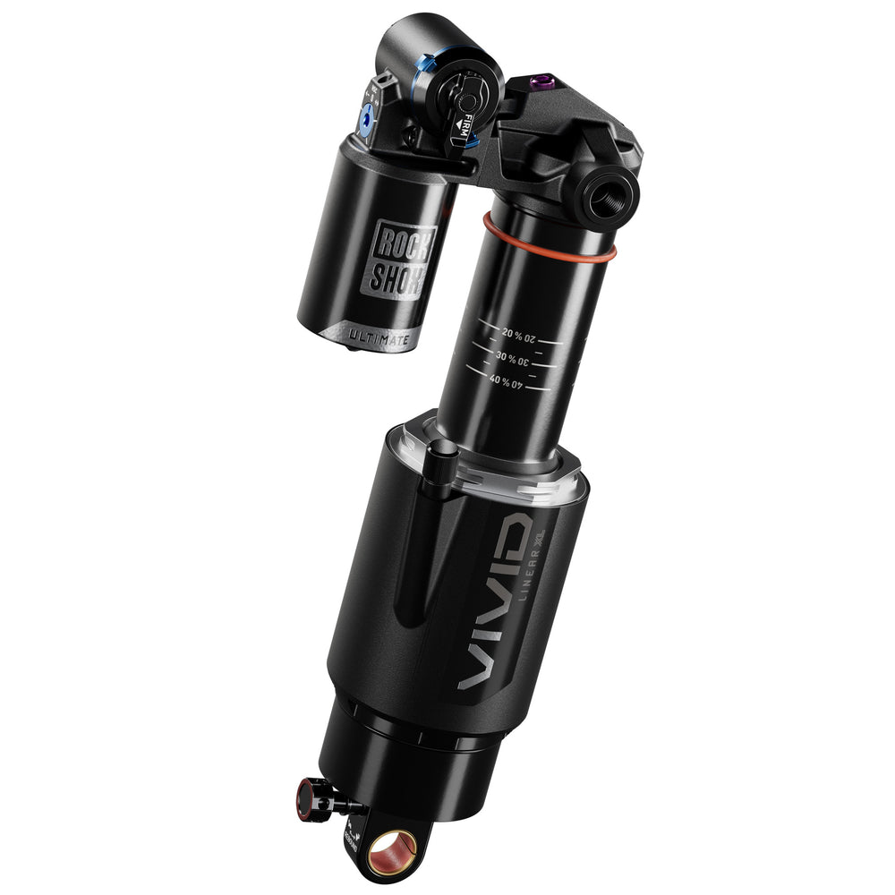 RockShox Vivid Ultimate RC2T Shock 205x60mm Trunnion Mt D1