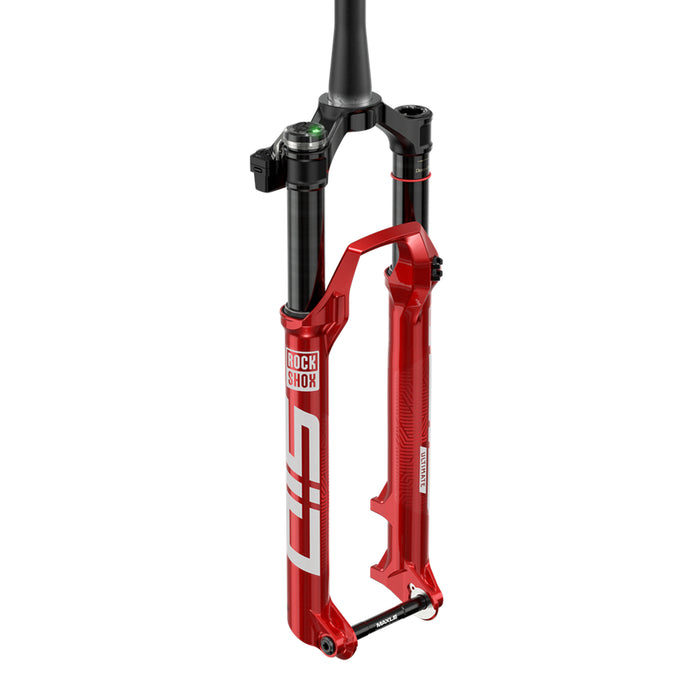 RockShox SID Ultimate Flight Attendant Race Day 2 Suspension Fork - 29", 120 mm, 15 x 110 mm, 44 mm Offsett, Electric Red, 3P Crown, D1
