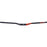 Reverse Base Riser Bar, (31.8) 18mm/790mm, Black/Fox Orange