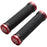 Reverse R-Shock Lock-On Grips, 31mm - Black/Red