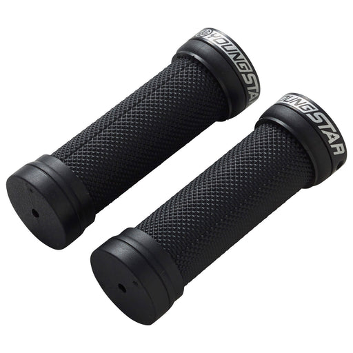 Reverse Youngstar Single Lock-On Grips, Black/Black