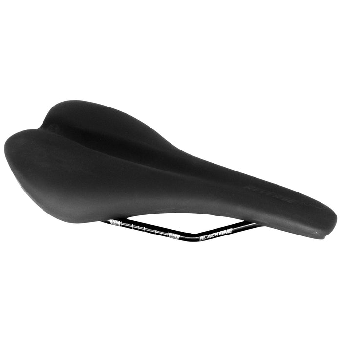 Reverse Black One Saddle, CrMo, Black