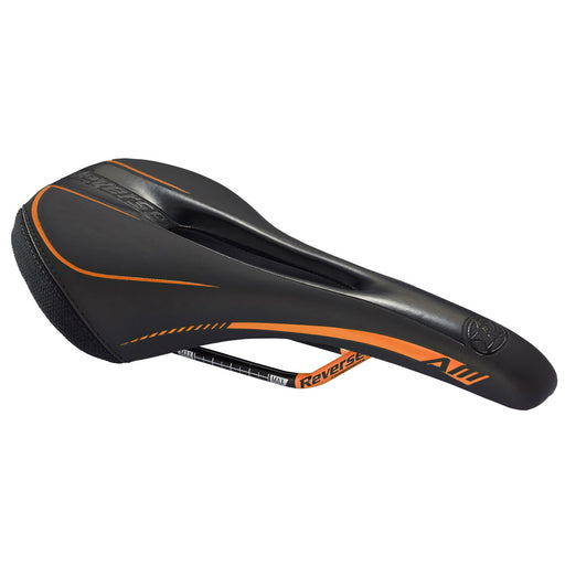 Reverse AM Ergo Saddle, Black/Fox Orange