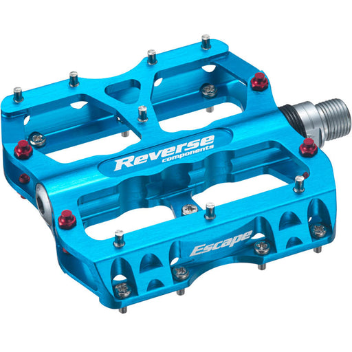 Reverse Escape Pedals, Light Blue Anodized