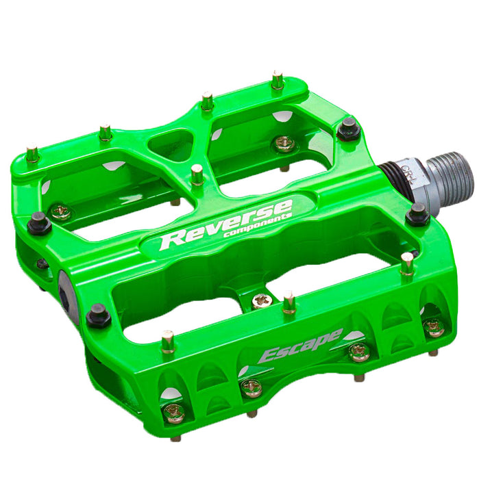 Reverse Escape Pedals, Neon Green