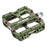 Reverse Escape Pedals, Olive