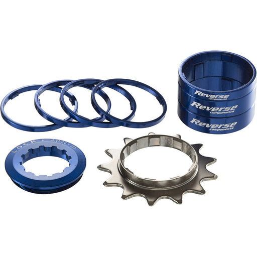 Reverse Single Speed Kit, 13T, Blue