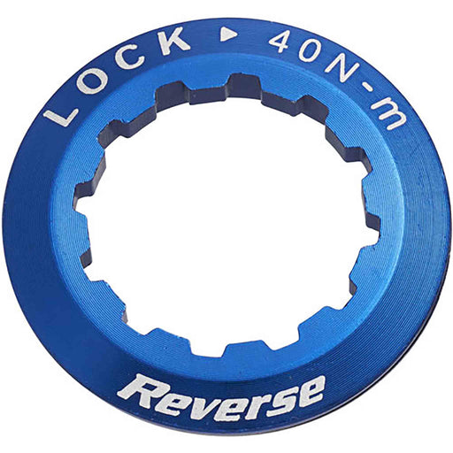 Reverse Cassette Lockring, Blue