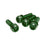 Reverse Disc Brake Caliper Bolts, M6x18, 4/Pack - Green