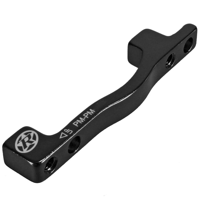 Reverse Disc Brake Adapter, PM-PM 200 Front, Black