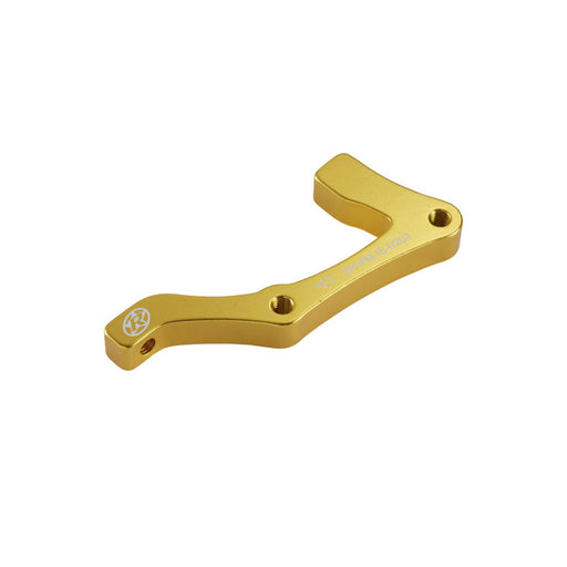 Reverse Disc Brake Adapter, IS-PM 203 Rear, Shimano, Gold