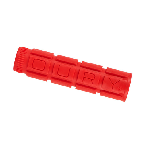 Oury V2 Single Compound Grips, Candy Red Pr