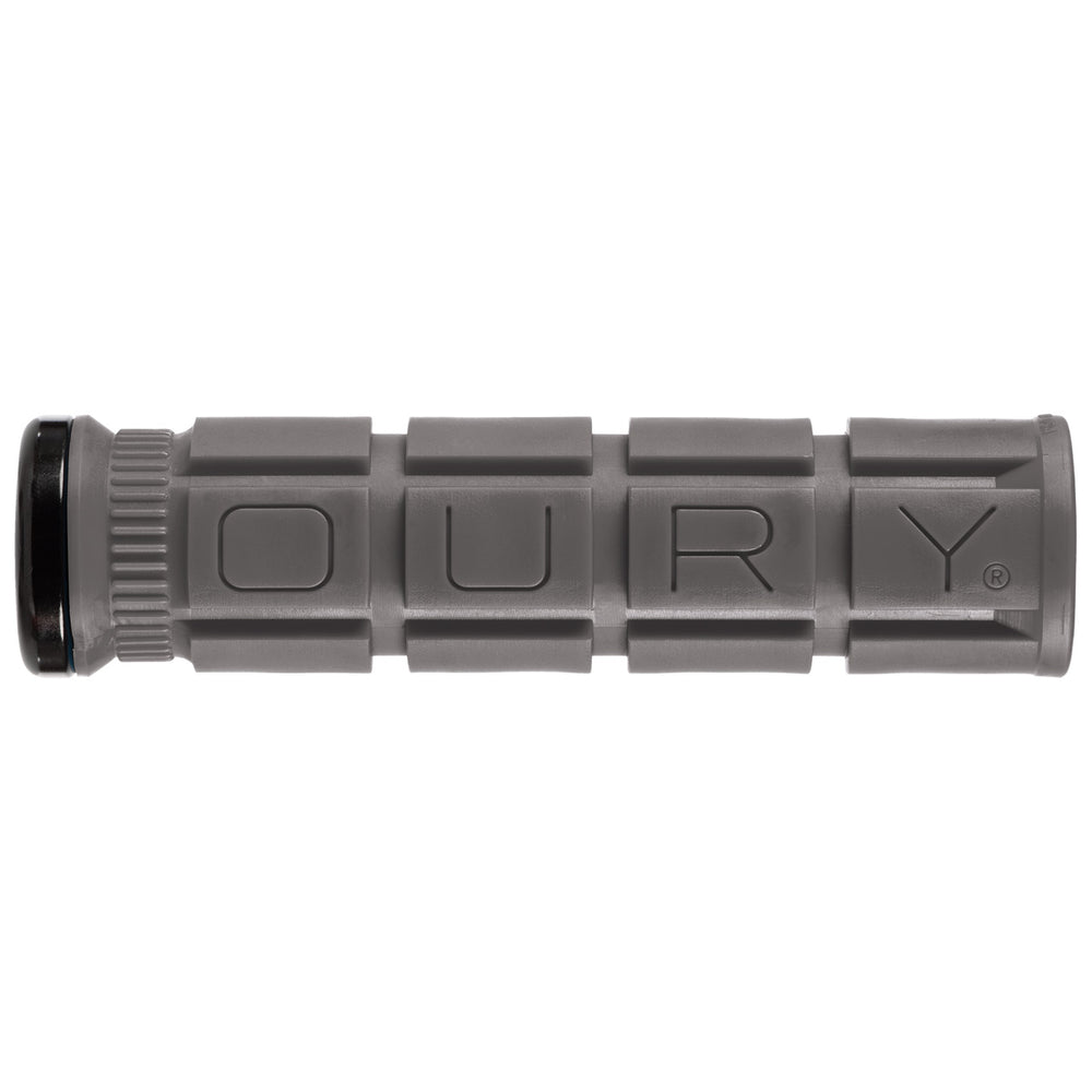 Oury V2 Single Sided Lock-On Grips - Graphite/Black Clamp