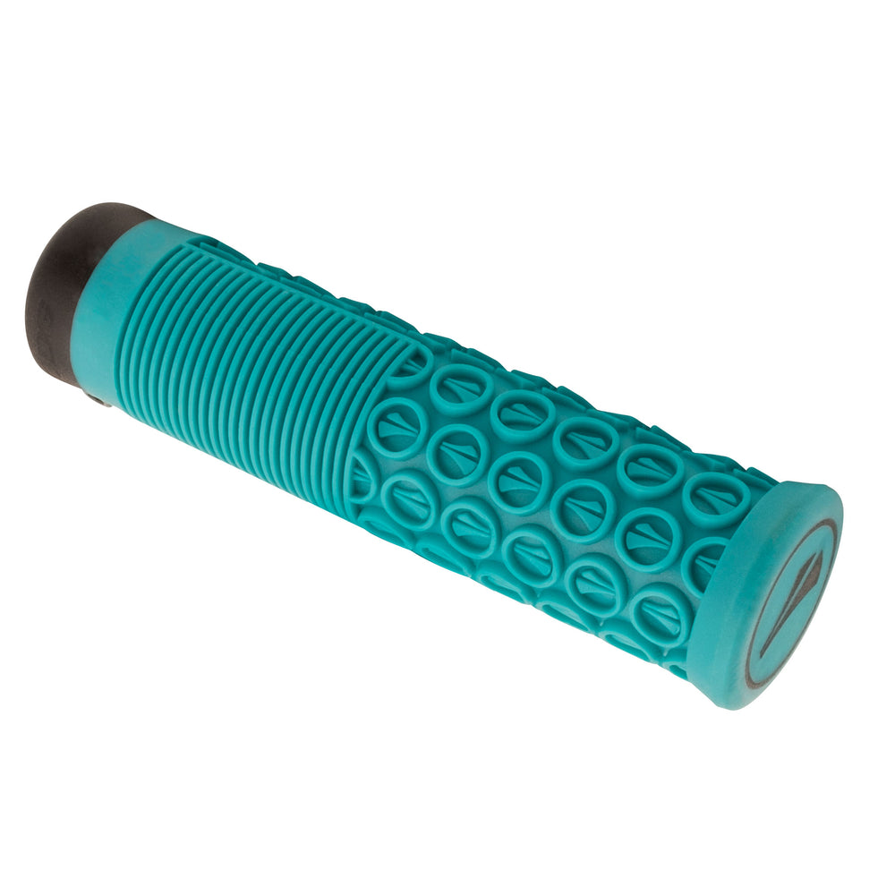 SDG Thrice 33 Lock-On MTB Grips - Turquoise