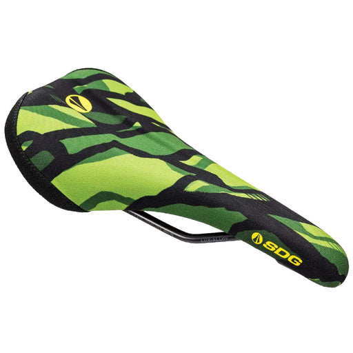 SDG Bel-Air V3 Max Saddle,Lux Rails, Robots, Camo Green