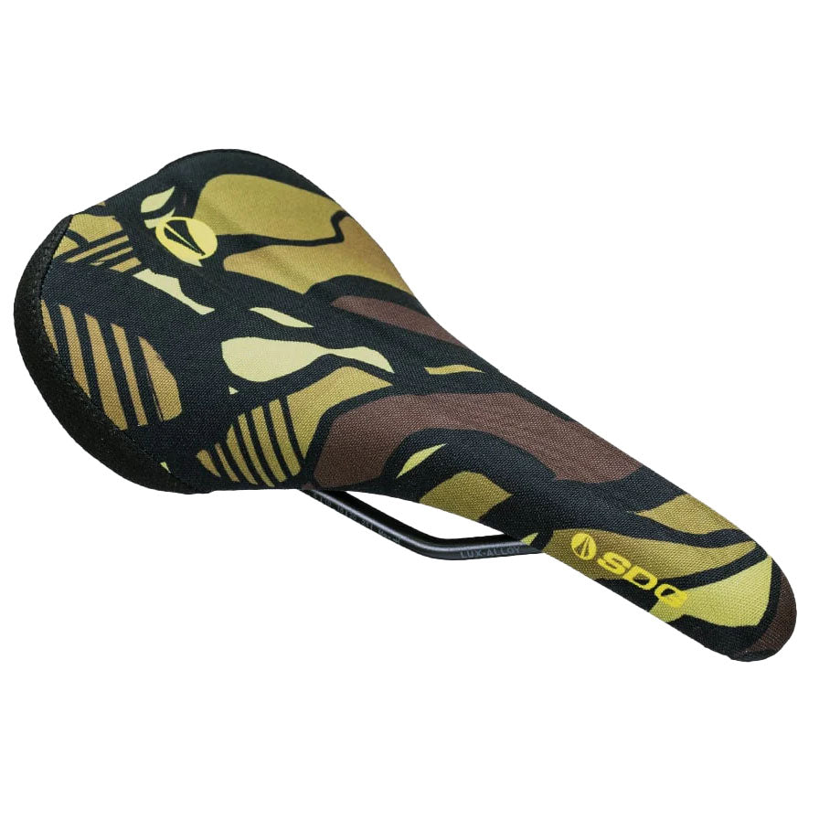 SDG Bel-Air V3 Max Saddle,Lux Rails, Robots, Camo Olive