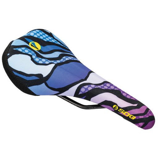 SDG Bel-Air V3 Max Saddle,Lux Rails, Robots, Camo Purple