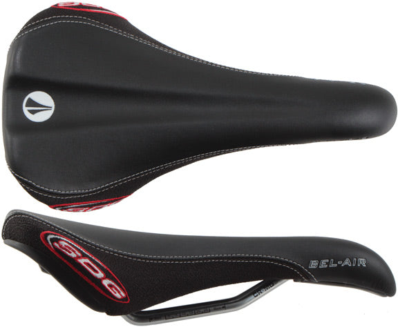 SDG Bel-Air RL saddle, CrMo rail - blk/blk kev