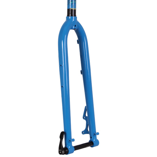 Soma Wolverine Unicrown TA CX Fork, 700c 1-1/8" Blue