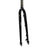 Soma Straight Blade CX Disc Fork, 1-1/8" - Black