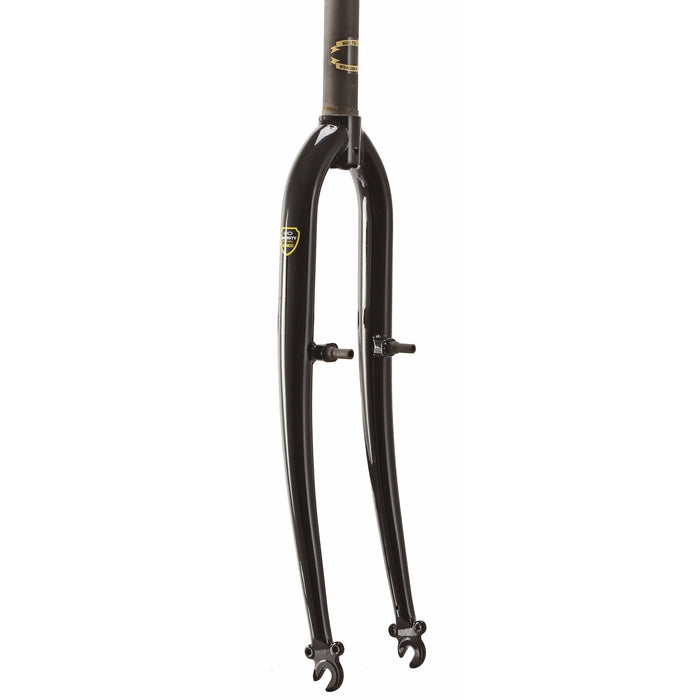 Soma Curved MTB Canti Fork, 26" 1-1/8" - Black