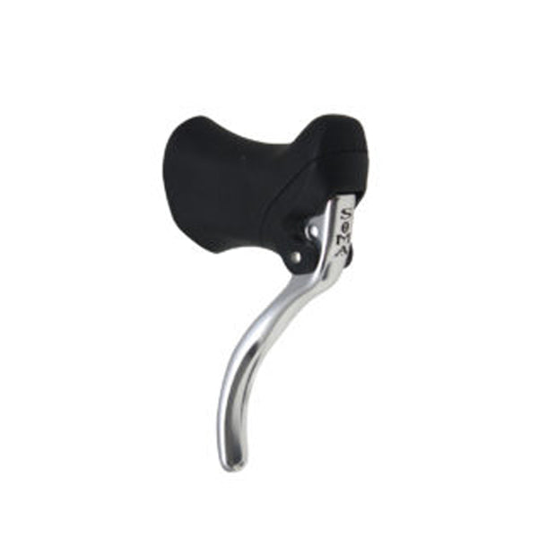 Soma Aero road brake levers, std - silver pr