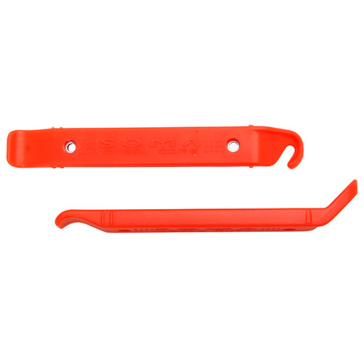 Soma Steel Core Tire Levers, Pair - Neon Orange