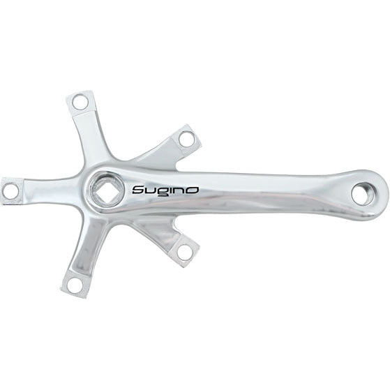 Sugino RD2 crank arms, JIS 130 175 silver