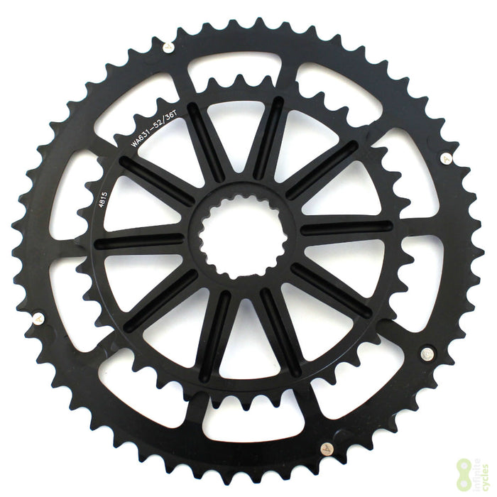 Cannondale SpideRing SL 10 Arm Road Chainring Mid Compact 52/36T - CU4042SI52