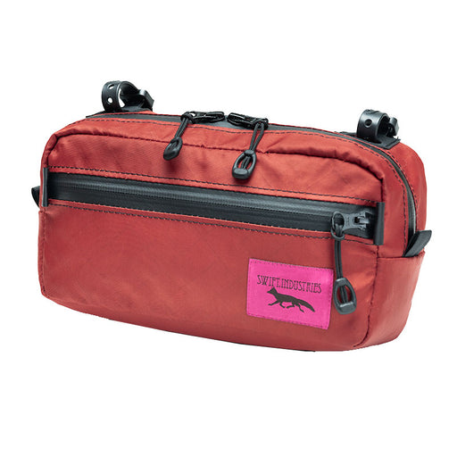 Swift Industries Kestrel Handlebar Bag, 2L, Redwood