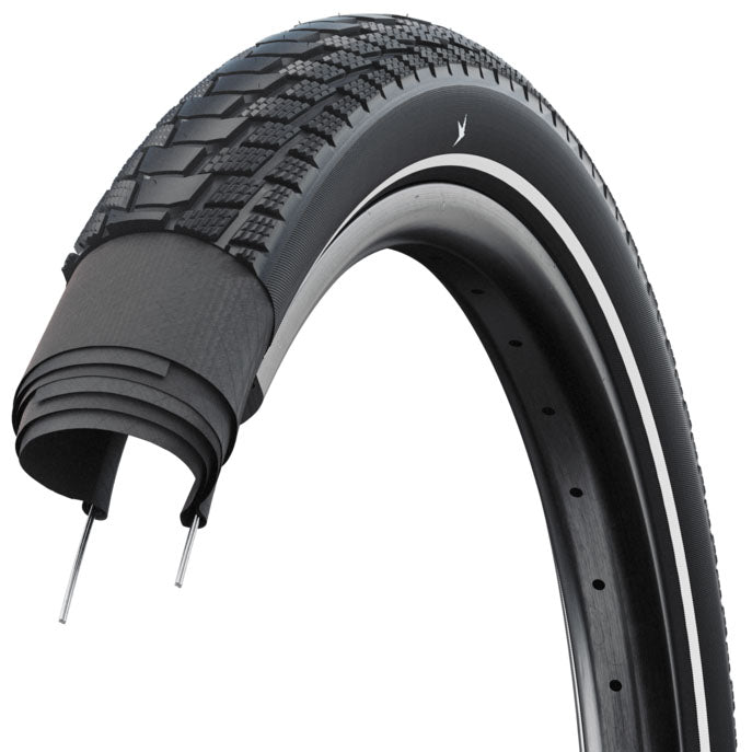 Schwalbe Pick-Up Tire, 26x2.6", Black/Reflex, E50
