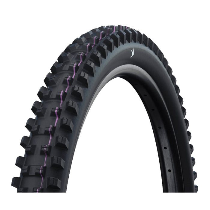Schwalbe Shredda Front Tire - 29 x 2.50, Tubeless, Folding, Black, Evolution Line, Gravity Pro, Addix Soft, Radial, E-50