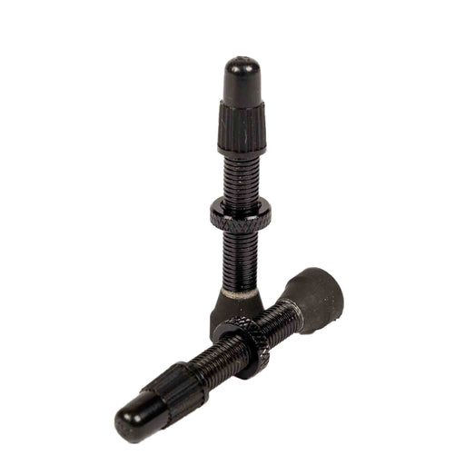 Stan's Alloy Tubeless Presta Valves Stem, 35mm Universal, Pair - Blk