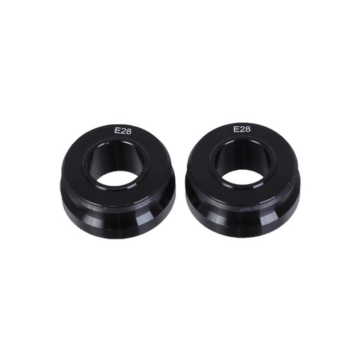 Stan's 15mm Torque-Cap TA caps, front, Neo disc hub - pair