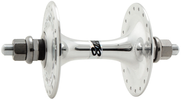 Suzue Pro Max SB track front hub, 100x32h, silver