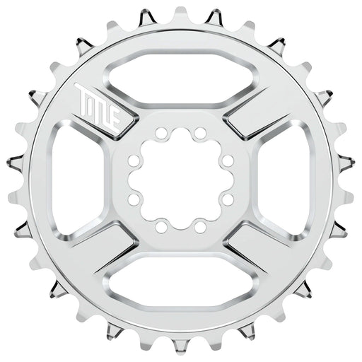 Title CR1 Chainring, 32t, 3mm offset, 8 Bolt, T-Type, Chrome