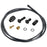 TRP Hose Replacement Kit with Banjo, 5.0 x 2000mm Black