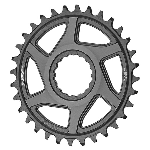TRP Boost 3mm Offset Chainring, 32T - Black/Silver