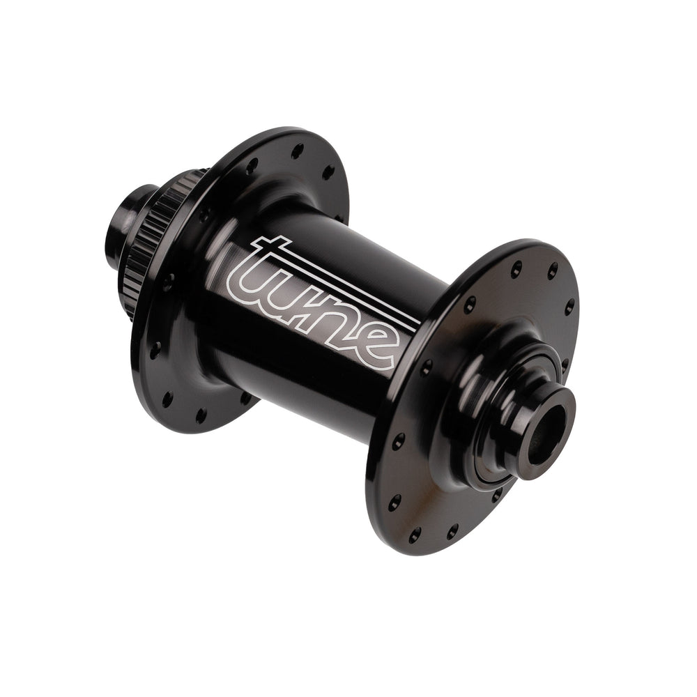 Tune Micro CL-Disc Front Hub, 28h, 12x100, Black