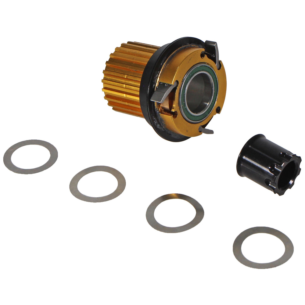 Tune Rear Hub Cassette Body, Endurance, Micro Spline, Gold