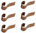 Tune Cassette Body Spring Kit, POEtry 40/69/138 Hubs, 6/Cnt