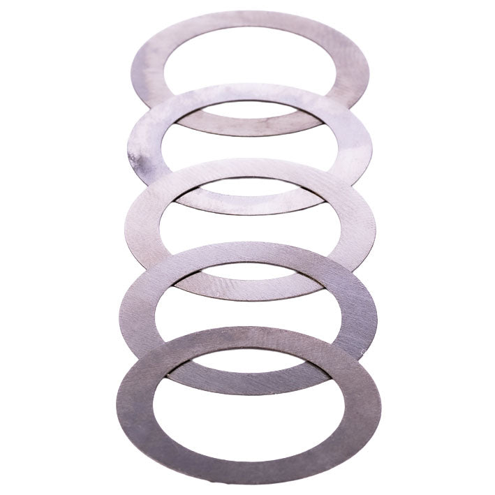 Tune Axle Shim Set, Stainless, 0.1mm, Kill/Climb/Mag/Mig