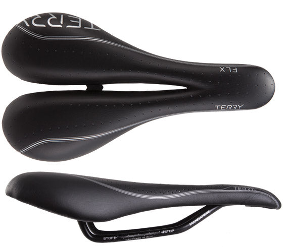 Terry FLX Gel Manganese womens saddle, black