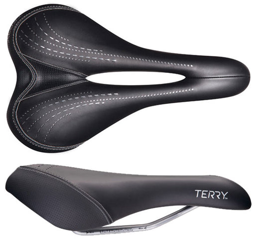 Terry Liberator-Y Gel CrMo mens saddle, black